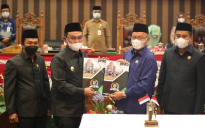 Lima Fraksi Di DPRD Tanbu Setujui Raperda RAPBD 2022