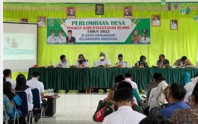 Hari Terakhir Penilaian Lomba Desa, Tim Sambangi Kecamatan Angsana dan Satui